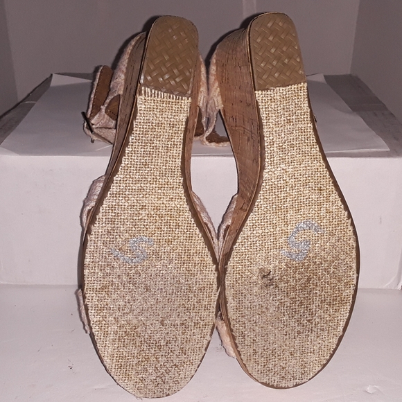 Toms Sienna Cork Platform Wedges - 7.5 - EUC - Picture 6 of 11